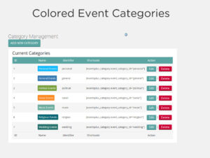 EVENTS CALENDAR REGISTRATION & TICKETS 2.5.8
