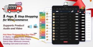 Express Shop for WooCommerce with Audio & Video 9.5.2