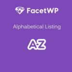 FacetWP Alphabetical Listing 1.3.9