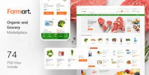 Farmart – Organic & Grocery Marketplace WordPress Theme 1.0.1