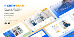 Ferryman – Plumbing Services and Sanitation Wordpress Template