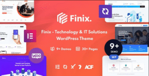 Finix – Technology & IT Solutions WordPress Theme 1.5.0