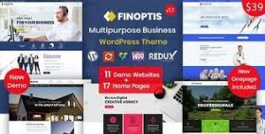 Finoptis Multipurpose Business WordPress Theme 2.6.4