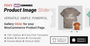 Foxy – WooCommerce Product Image Gallery Slider Carousel 1.0.8