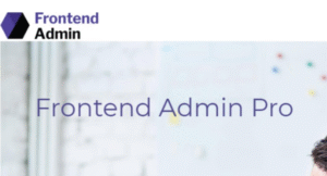 Frontend Admin Pro 3.18.2