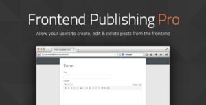 Frontend Publishing Pro 3.11.0