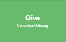 GIVE GOCARDLESS GATEWAY 1.3.9