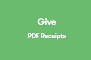 GiveWP PDF Receipts 3.2.0