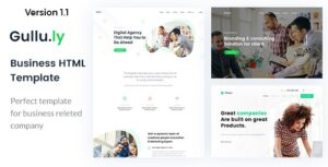 GULLU – CREATIVE DIGITAL AGENCY & MULTIPURPOSE WORDPRESS THEME 2.0.0