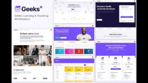 Geeks Online Learning Marketplace WordPress Theme 1.2.14