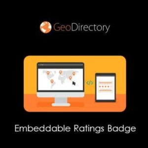 GeoDirectory Embeddable Ratings Badge 2.3.1