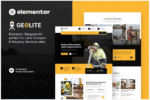 Geolite – Land Surveying & Digital Mapping Elementor Template Kit