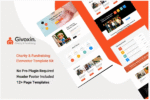 Givoxin – Charity Elementor Template Kit
