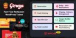 Gloreya Fast Food & Delivery Restaurant WordPress Theme 2.0.6