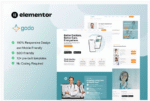 Godo – Doctor & Medical Saas Elementor Template Kit