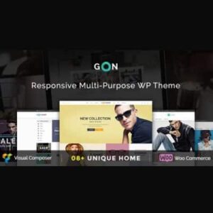Gon Responsive MultiPurpose WordPress Theme 2.3.4