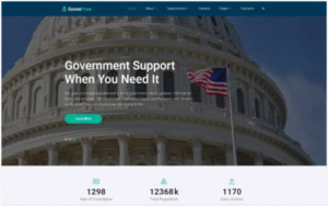 GoverFree Government Multipage Clean HTML Website Template