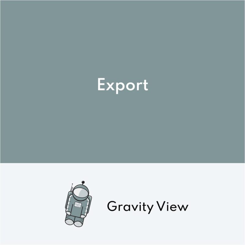 Gravity View Gravity Export 1.1.5