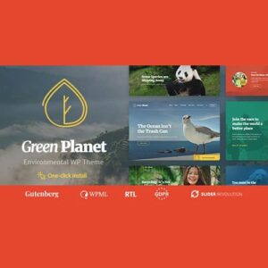 Green Planet Ecology and Environment WordPress Theme 1.1.4