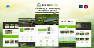GreenHome – Gardening and Landscaping WordPress Theme