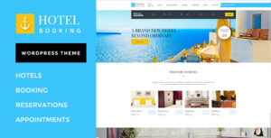HOTEL BOOKING WORDPRESS THEME 2.2
