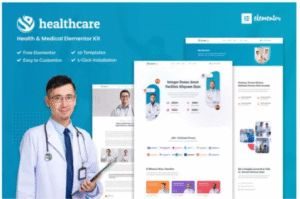 Healthcare – Health & Medical Elementor Template Kit