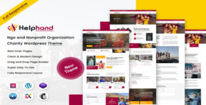 Helphand – NGO and Nonprofit Organization Charity WordPress Theme