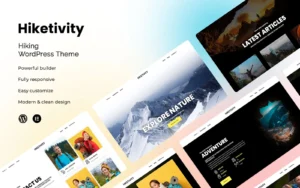 Hiketivity – The Ultimate Hiking & Camping Adventure WordPress Theme