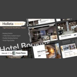 Holleta Hotel Booking WordPress 1.0.0