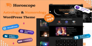 Horoscope – Astrology and Numerology WordPress Theme