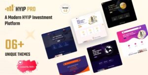 HyipPro – A Modern HYIP Investmet Platform 5.0