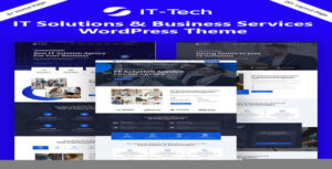 IT-Tech IT Solution & Technology WordPress Theme
