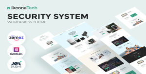 Ikcon Tech – Security System WordPress Theme