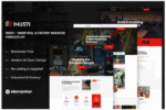 Inusti – Industrial & Factory Business Elementor Template Kit 1.0.0