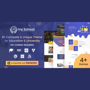 Ivy School Education University and School WordPress Theme 1.5.1