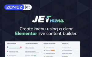 JetMenu – Mega Menu for Elementor Page Builder WordPress Plugin 2.4.0