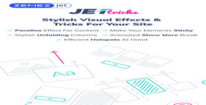 JetTricks – Visual Effects Addon for Elementor WordPress Plugin
