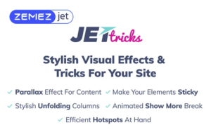 JetTricks – Visual Effects Addon for Elementor WordPress Plugin 1.1.8