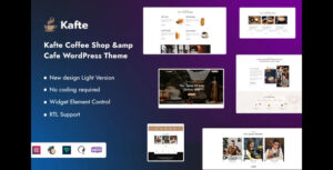 Kafte – Coffee Shop & Cafe WordPress Theme 1.0.1