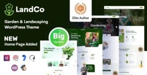 Landco – Garden & Landscaping WordPress Theme + RTL 1.1.5