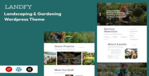 Landfy Landscaping & Gardening Wordpress Theme