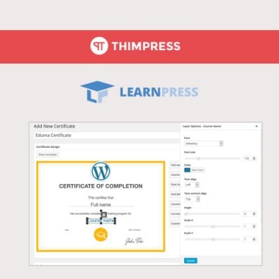 LearnPress Certificates 4.0.7