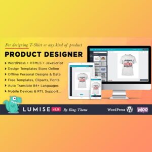 Lumise Product Designer for WooCommerce WordPress 2.0.3