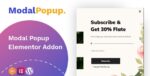 MODAL POPUP BOX ELEMENTOR ADDON 1.0