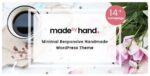 MadebyHand – Minimal Handmade eCommerce WordPress Theme 1.3