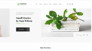 MagicBook – Library & Shop HTML5 Website Template
