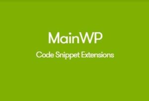 MainWP Code Snippets Extension 5.0
