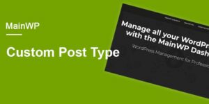 MainWP Custom Post Types Extension 5.0.1