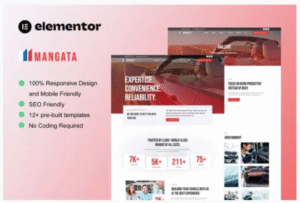 Mangata – Car Painting & Repair Elementor Template Kit
