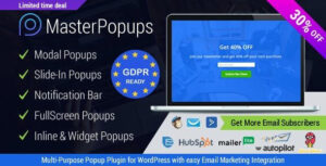 Master Popups for Email Subscription 3.8.2